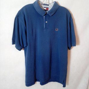 Tommy Hilfiger large Polo Golf shirt blue